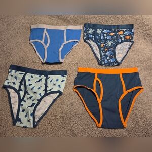 Cat & Jack Boys Used Briefs 4pcs L 12/14